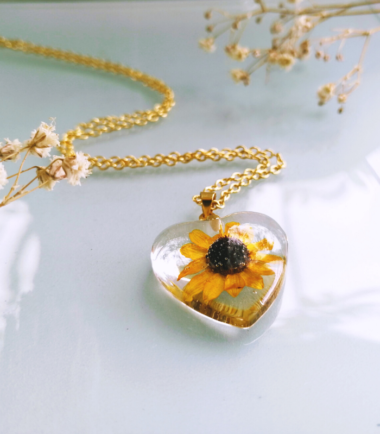 Joyas con Mini Girasoles | Xuty