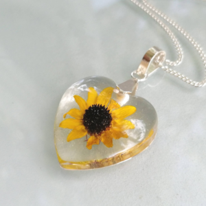 Collar minigirasol plata .925